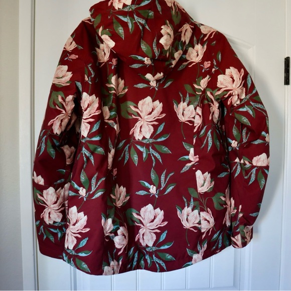 ROXY Jetty Women’s Snow Jacket XL - Oxblood Red Tropical Day - Picture 5 of 8